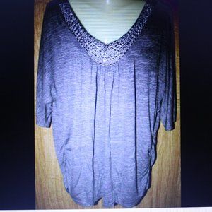 Lavish Embellished Neck Top